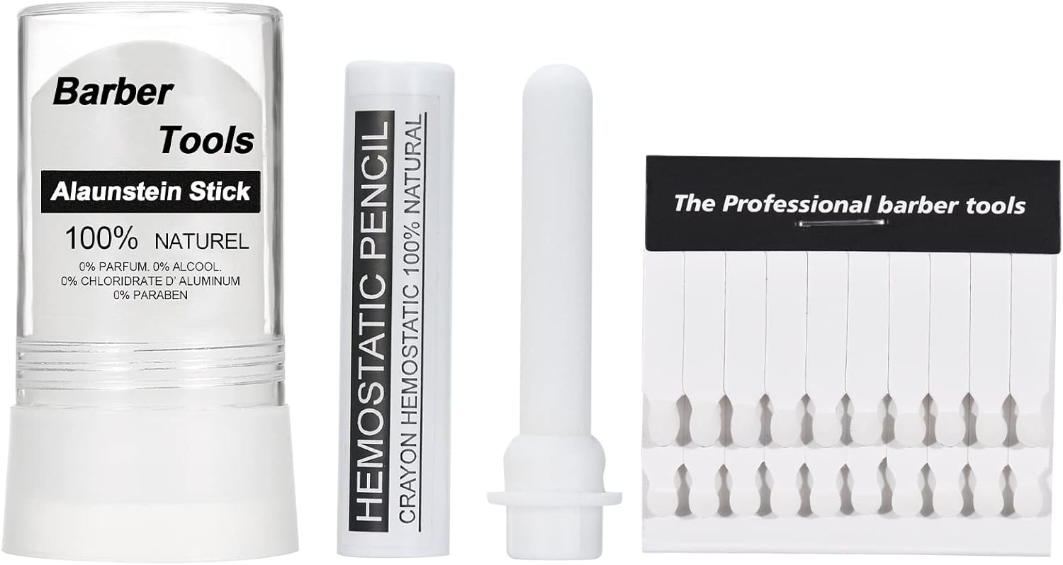 Stops Bleeding Styptic Pencil Set Alum Matchsticks Alum Stone 100