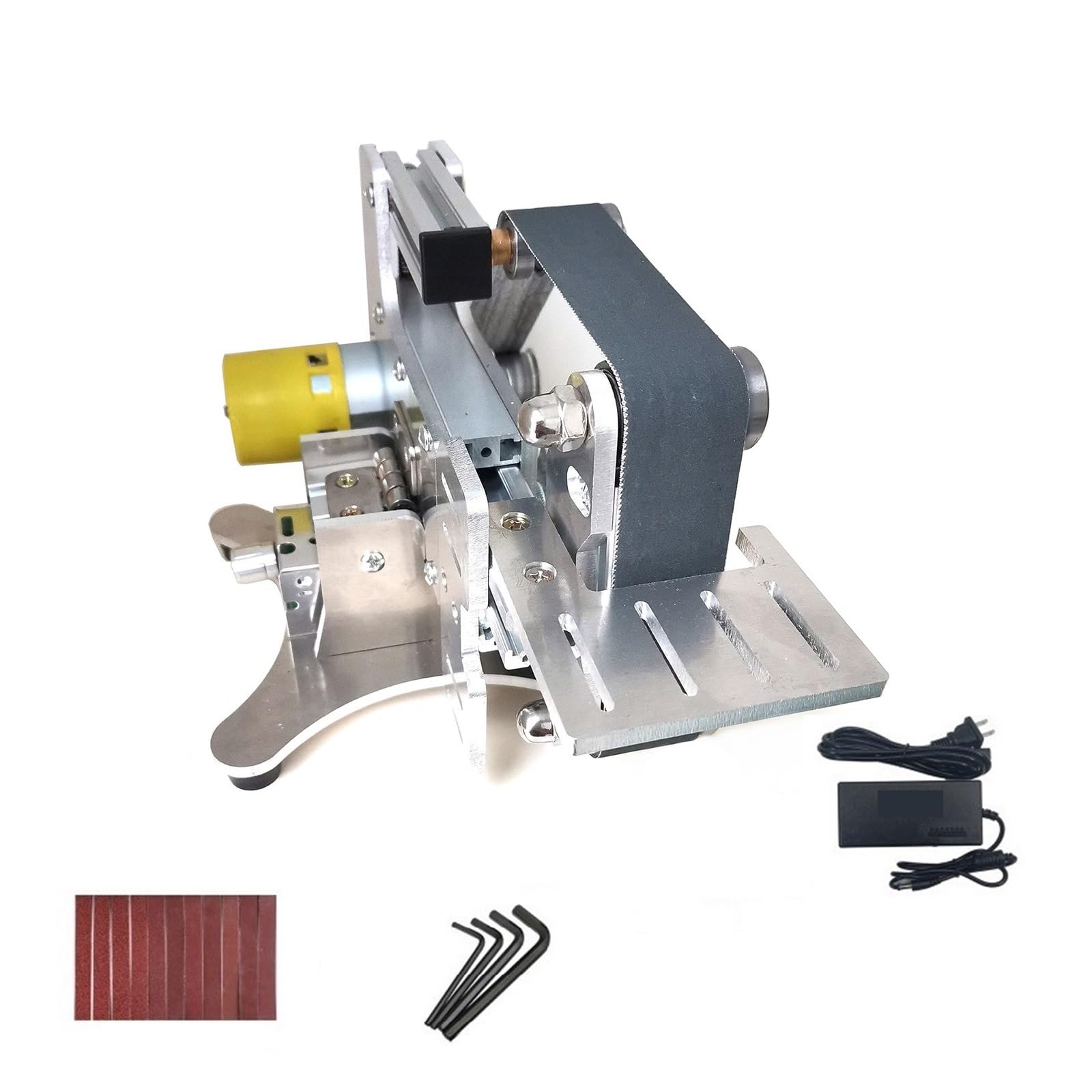 Polerka, szlifierka oscylacyjna, 795 silnik ze stopu aluminium High Speed ​​DIY wielofunkcyjny polerowanie elektryczny szlifierka taśmowa szlifierka szlifierka do szlifowania, polerowania