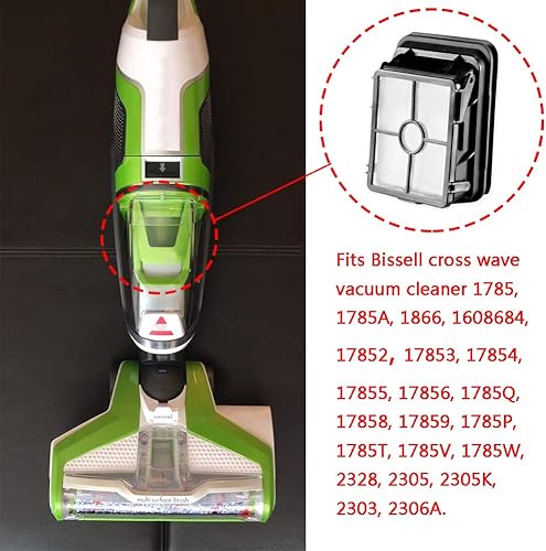 Miniatura 7 de Filtro transversal 1785 para Bis-sell 1866 1785A 17852, 17853, 17854, 17855, 17856, 17858, 17859, 1785P, 1785T, 1785V, 1785W, 2328, 2303, 2305,