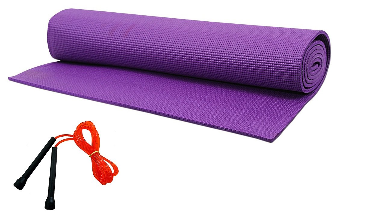 See full amazon price history chart for BODY MAXX Yoga Mat/Meditation Mat Plus Skipping Pencil Rope, 4 MM Thick, Anti Skid, Soft PVC, 172 x 60 cm, Random Color BODY MAXX Yoga Mat/Meditation Mat Plus Skipping Pencil Rope, 4 MM Thick, Anti Skid, Soft PVC, 172 x 60 cm, Random Color (B07B3TMN49) Amazon Price History, Amazon Price Tracker