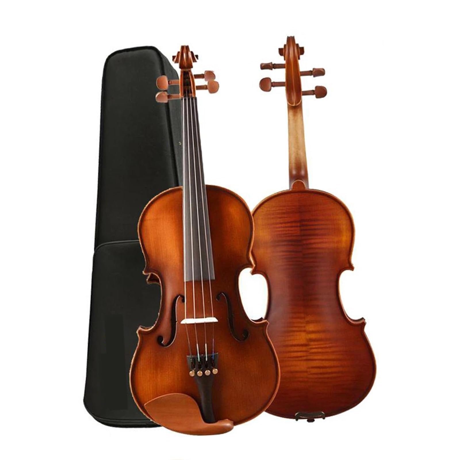 Violon Adulte Violon Vintage En Bois Massif Mat