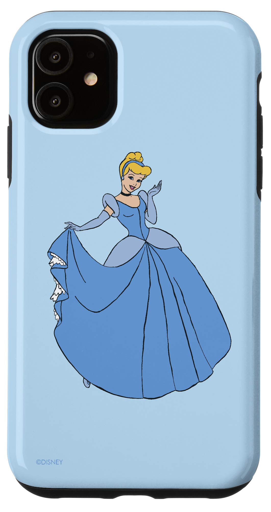 iPhone 11 Disney Princess Cinderella in Blue Ball Gown Case