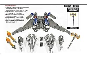 Transformers DNA Design DK-15 DK15 SS-05 SS-32 SS-44 Jet Wing Upgrade Kit Action Figure