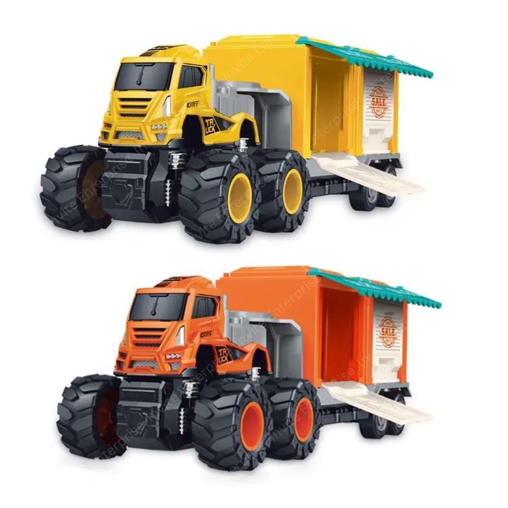 VISIONARY 1:43 4WD Diecast Alloy Salling Transportation Truck Toys with Friction Powered Miniature Car Vehicle Toy for Kids, Boys and Girls (2 Color Truck = Sent Any 1 Truck) (B0CWDJH23X) Amazon Price History, Amazon Price Tracker