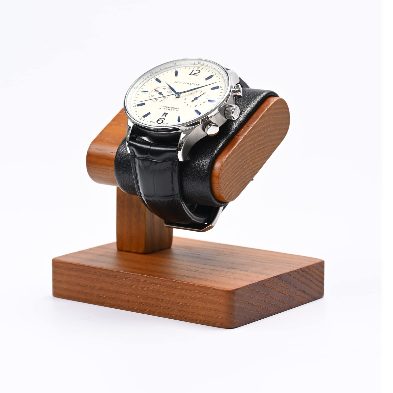 Amazon.com: Papten Solid Wood Watch Display Stand T-bar Watch Stand ...