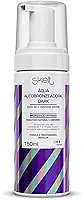 Skelt Água Autobronzeadora Dark 150ml | Bronzeado Duas Vezes Mais Intenso, Textura em Mousse, Duração de 7 a 12 Dias, Vitamina C, Ácido Hialurônico | Todos os Tipos de Pele
