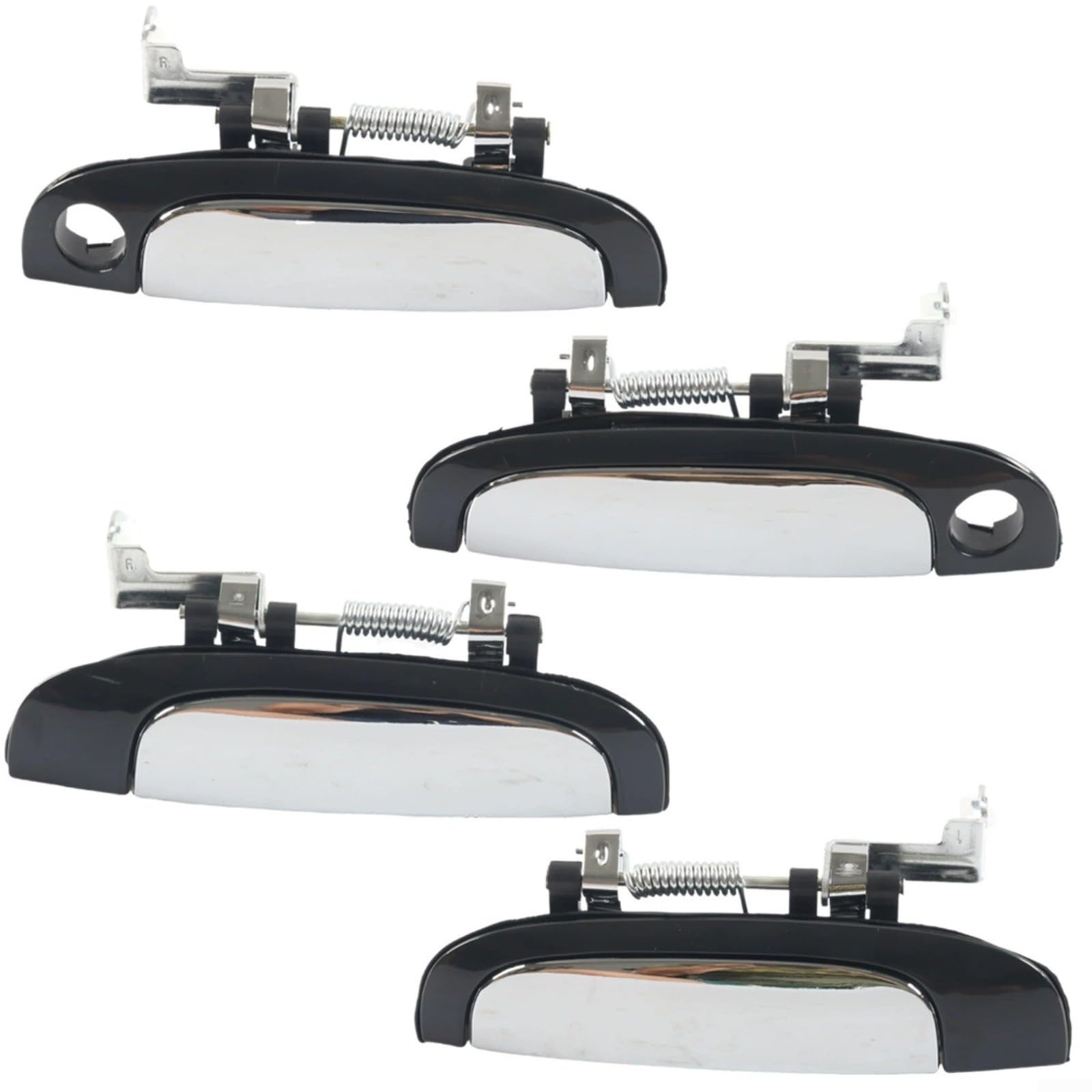 Poignée extérieure Kia Rio 2007-2011 finition chrome brillant haut de gamme