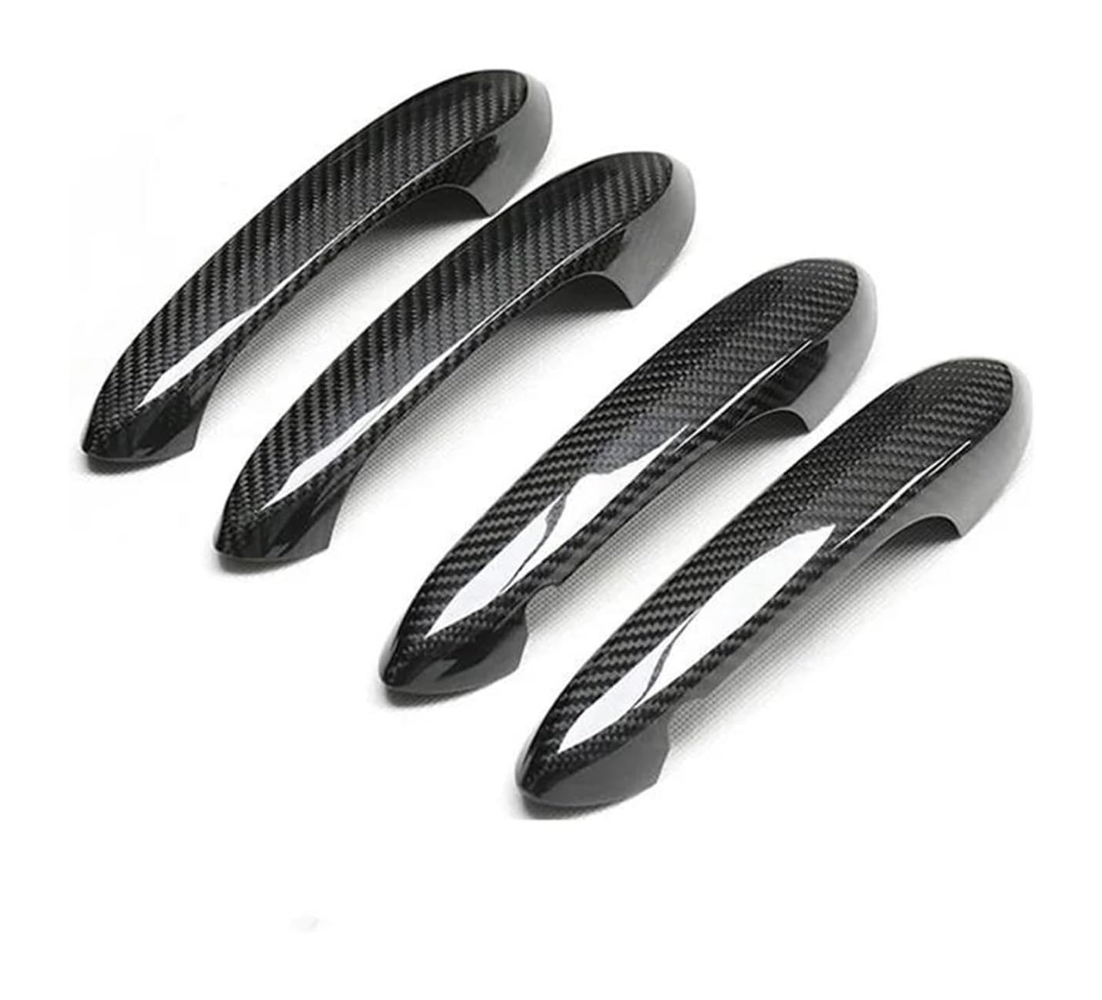 Hckclmbmzw B For G20 G30 G31 G38 G32 G01 G02 G05 G06 X3 X4 X5 X6 X7 Carbon Fiber Car Door Handle Exterior Trim Cover Door Handle Cover(B)