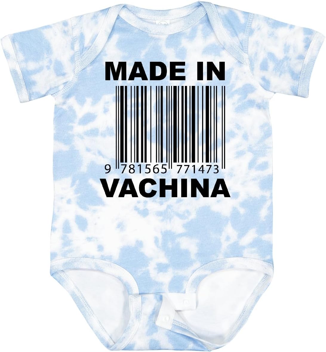 inktastic Made in Vachina Funny Baby Bodysuit