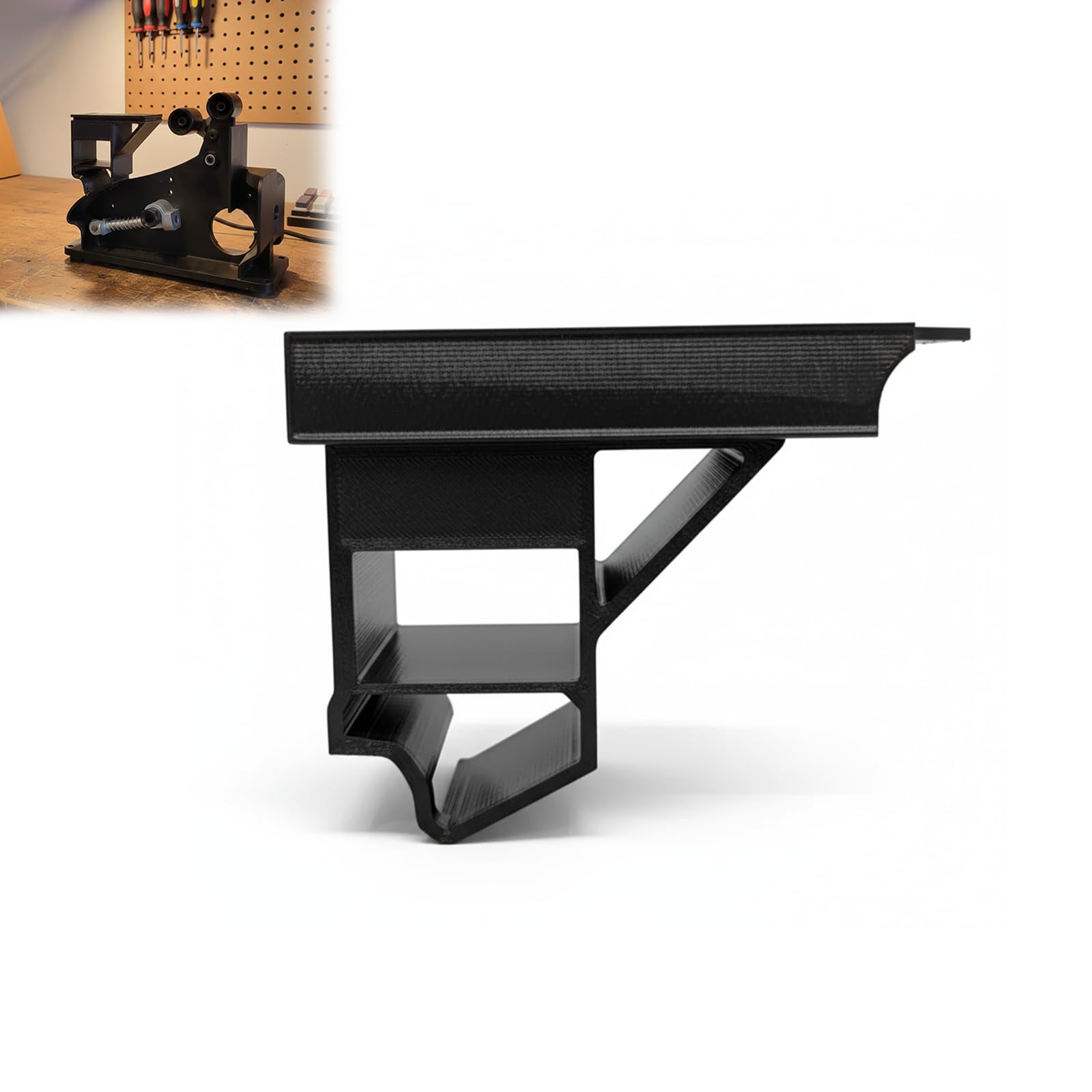 Knife Grinder Riser with Slider for Work Sharp Ken Onion, Adjustable Knife Sharpening Guide for Precision 0° Angle