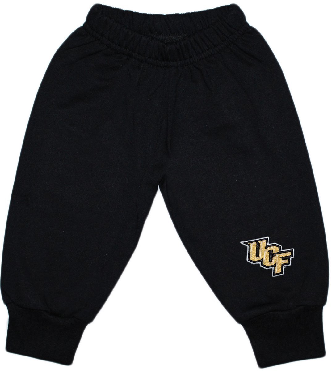 Creative KnitwearUniversity Central Florida UCF Knights Sweat Pant, Black, 18 Months