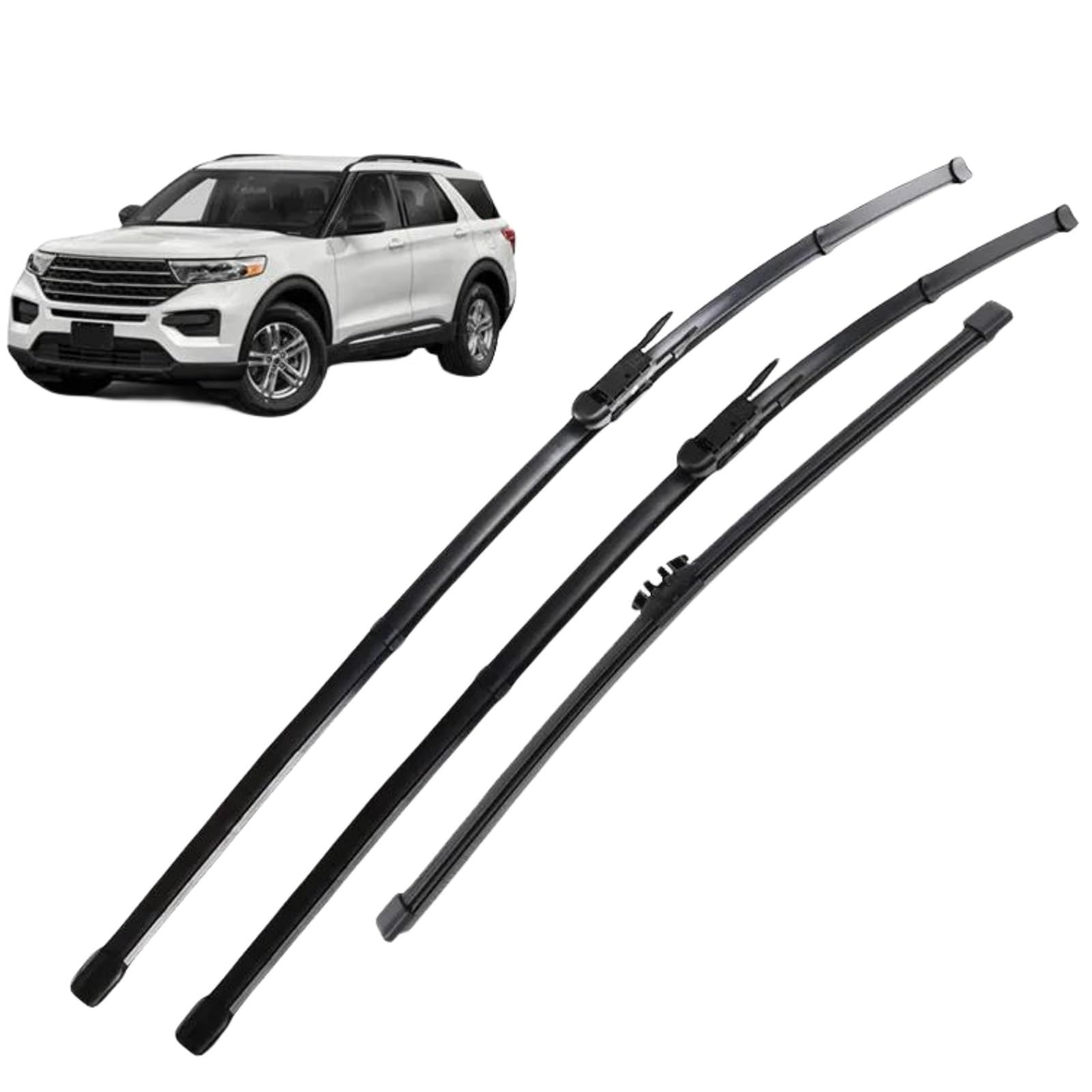 Auto Tergicristalli Per Ford Explorer 6 U625 2020-2023 26"+22"+11" spazzole tergicristallo