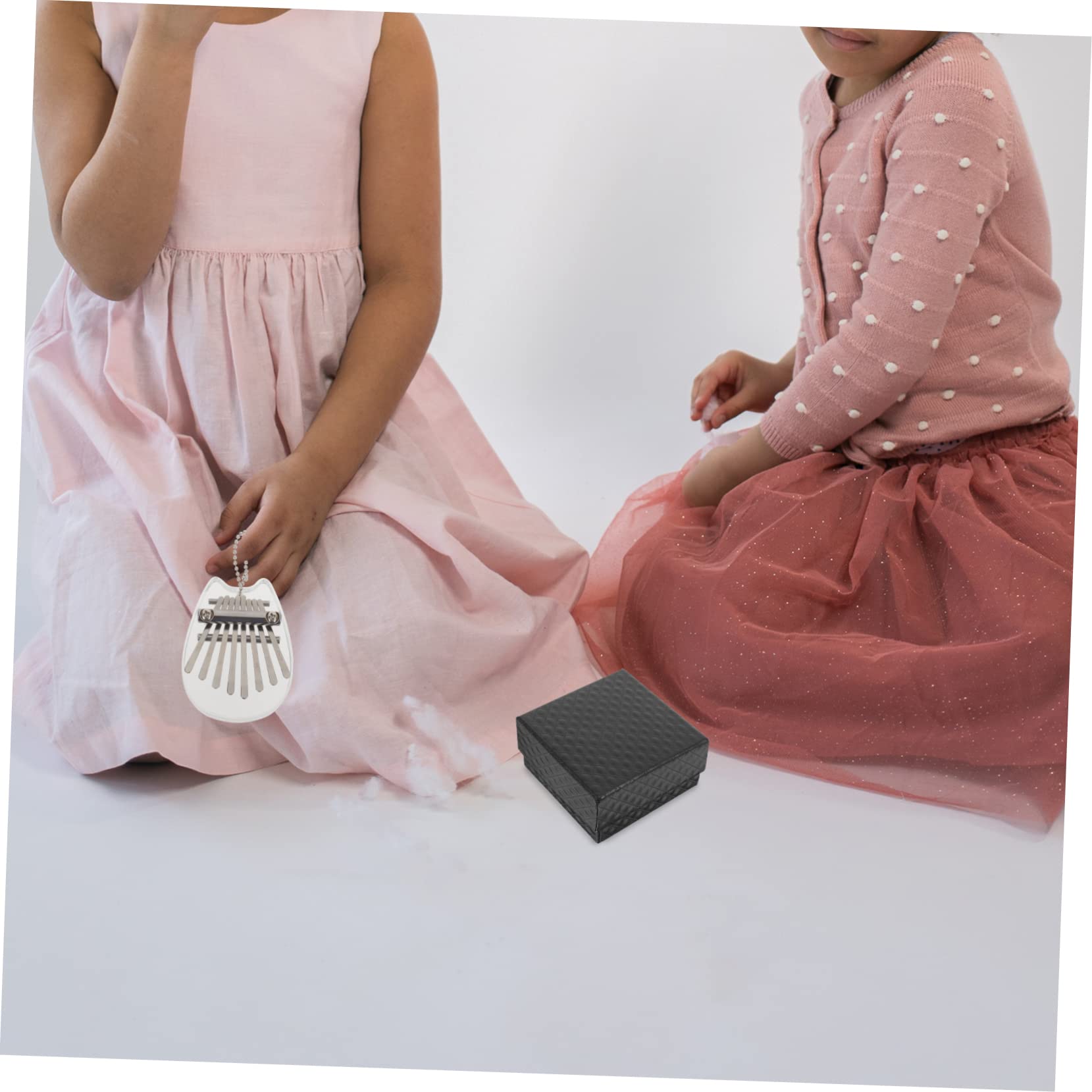 VANZACK 1 Set Transparent Kalimba Thumb Piano Keys Finger Piano for Adults Lightweight Portable Musical Instrument present for Music Lovers