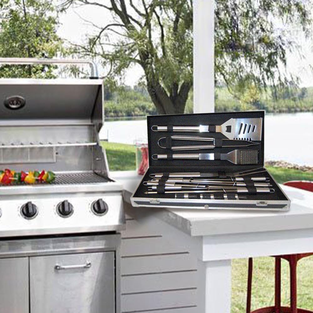 Küchenprofi 1069682816 barbecue Set Arizona, 16 pezzi