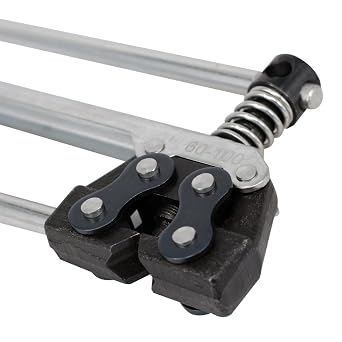 #60-100 Roller Chain Breaker Splitter Detacher Cutter Tool for 60 80 100 12B 16B 20B C2040 C2042 C2050 C2052 A2040 A2050 Roller Chain Fit for Motorcycle Bicycle Go Kart ATV Chains Replacing
