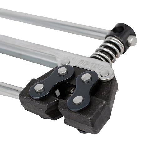 #60-100 Roller Chain Breaker Splitter Detacher Cutter Tool for 60 80 100 12B 16B 20B C2040 C2042 C2050 C2052 A2040 A2050 Roller Chain Fit for Motorcycle Bicycle Go Kart ATV Chains Replacing