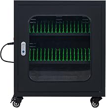 USB Cell Phone Charging Stations, 45/50 Slot Device Mobile Charging Station and Storage Cart, for Students and Employees, Tourists(61cm/24in)