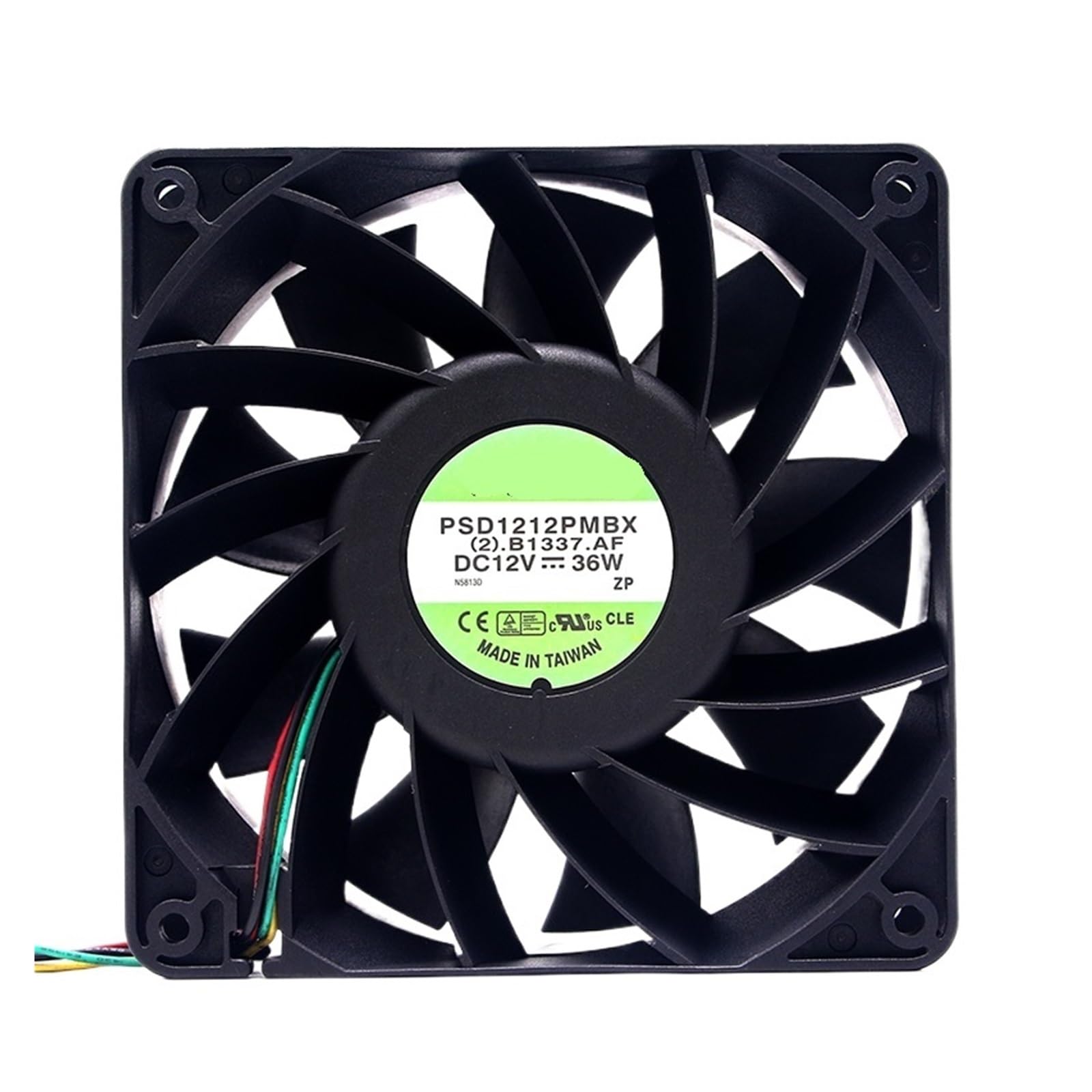 Vdoqtljt One Color 6000Rpm 120Mm Cooling Fan Psd1212pmbx 120X120x38mm 12V 36W 4 Wire