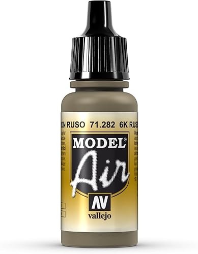 Vallejo 6K ruso café 0.6fl oz de pintura