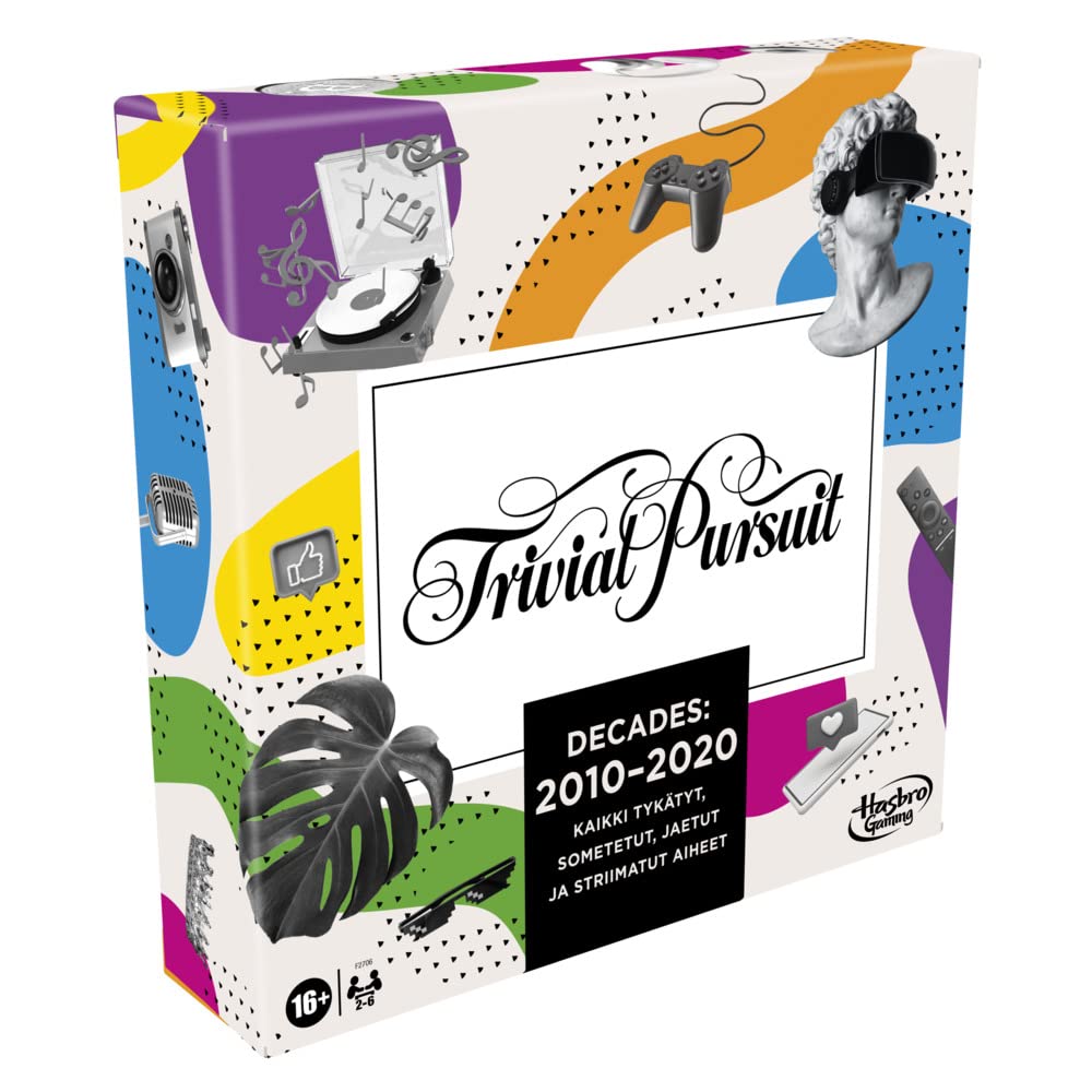 Hasbro Gaming Trivial Pursuit Decades 2010 to 2020 Gioco da tavolo Cultura generale (TRIVIAL PURSUIT DECADES 2010 TO 2020 F)