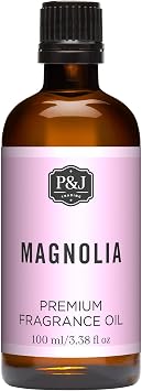 P&J Fragrance Oil | Magnolia Oil 100ml - Candle Scents for Candle Making, Freshie, Soap Making Supplies, Diffuser Oil Scents
