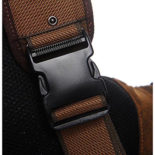 Outreo Borse Vintage Tracolla Uomo Chest Bag Petto...