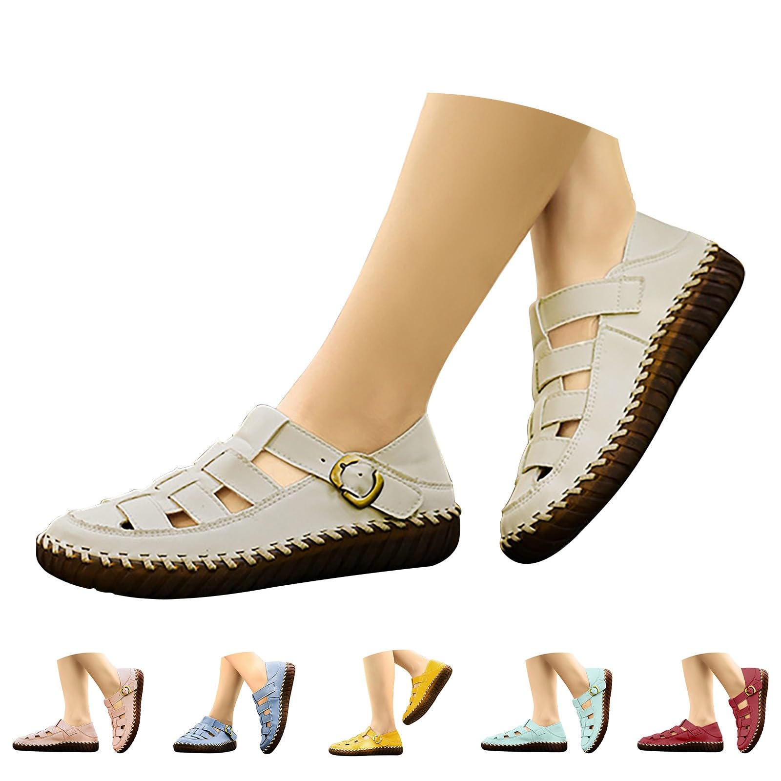 Genérico Sandalias Mujer Cómodas Para Verano, Calzado Sencillo Y Funcional, Sandalias Mujer Verano Adecuada Para Cada Día