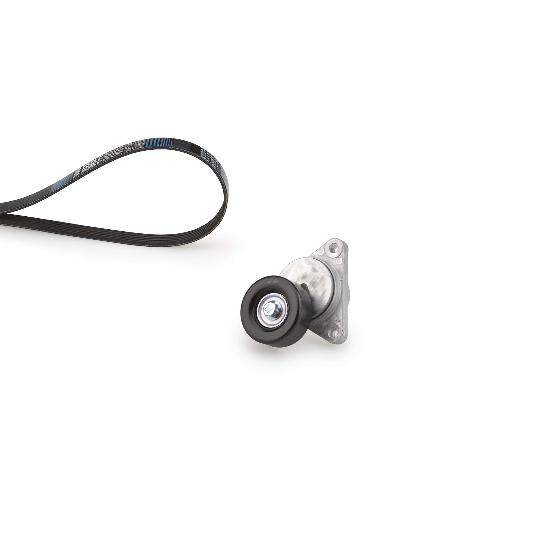 Gates K036PK1873 Juego de Correas Trapeciales Poli V