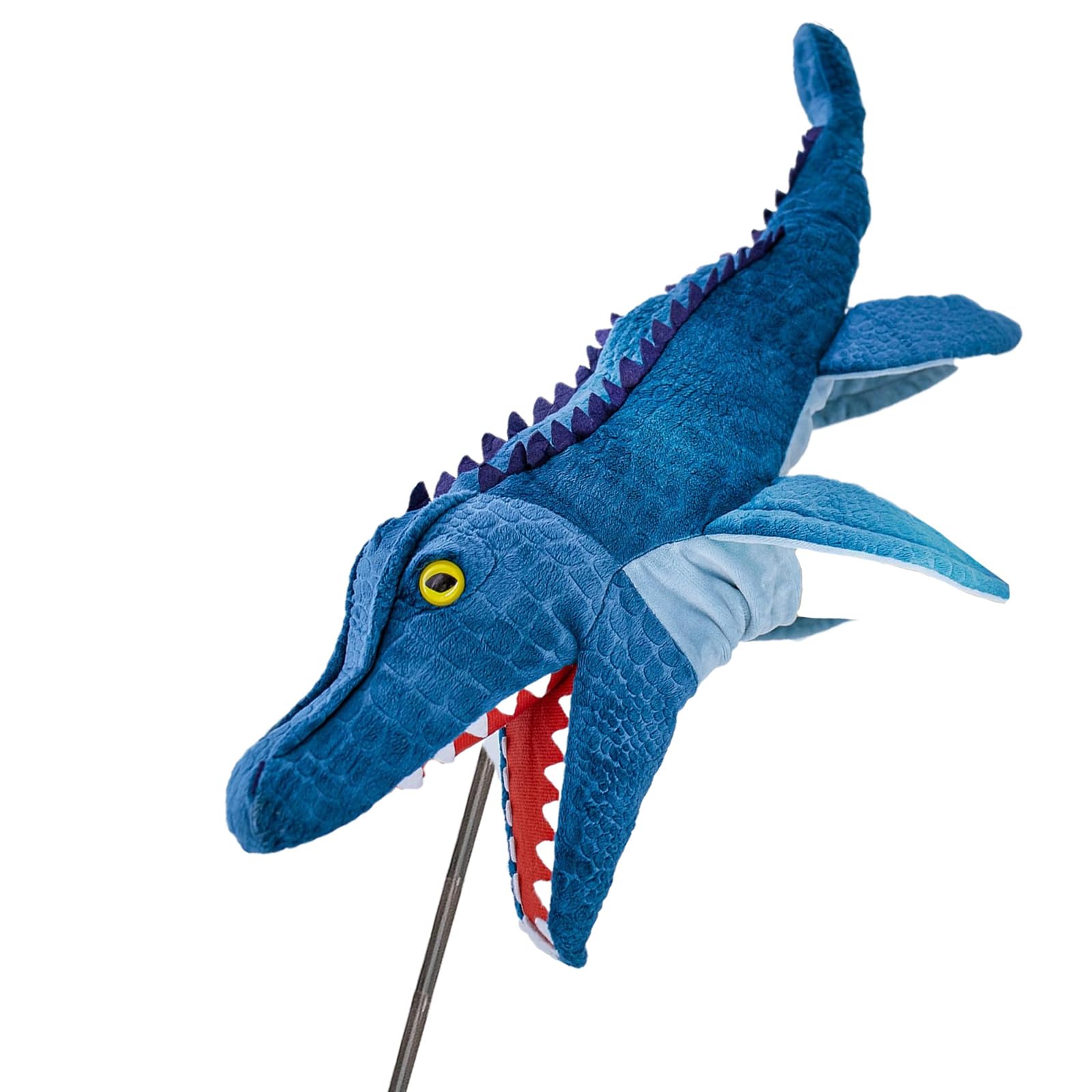 Dinosaur Golf Club Head Covers, Funny Velociraptor Driver Headcover Plush Animals, Large Size Fits Standard 460cc Driver Head