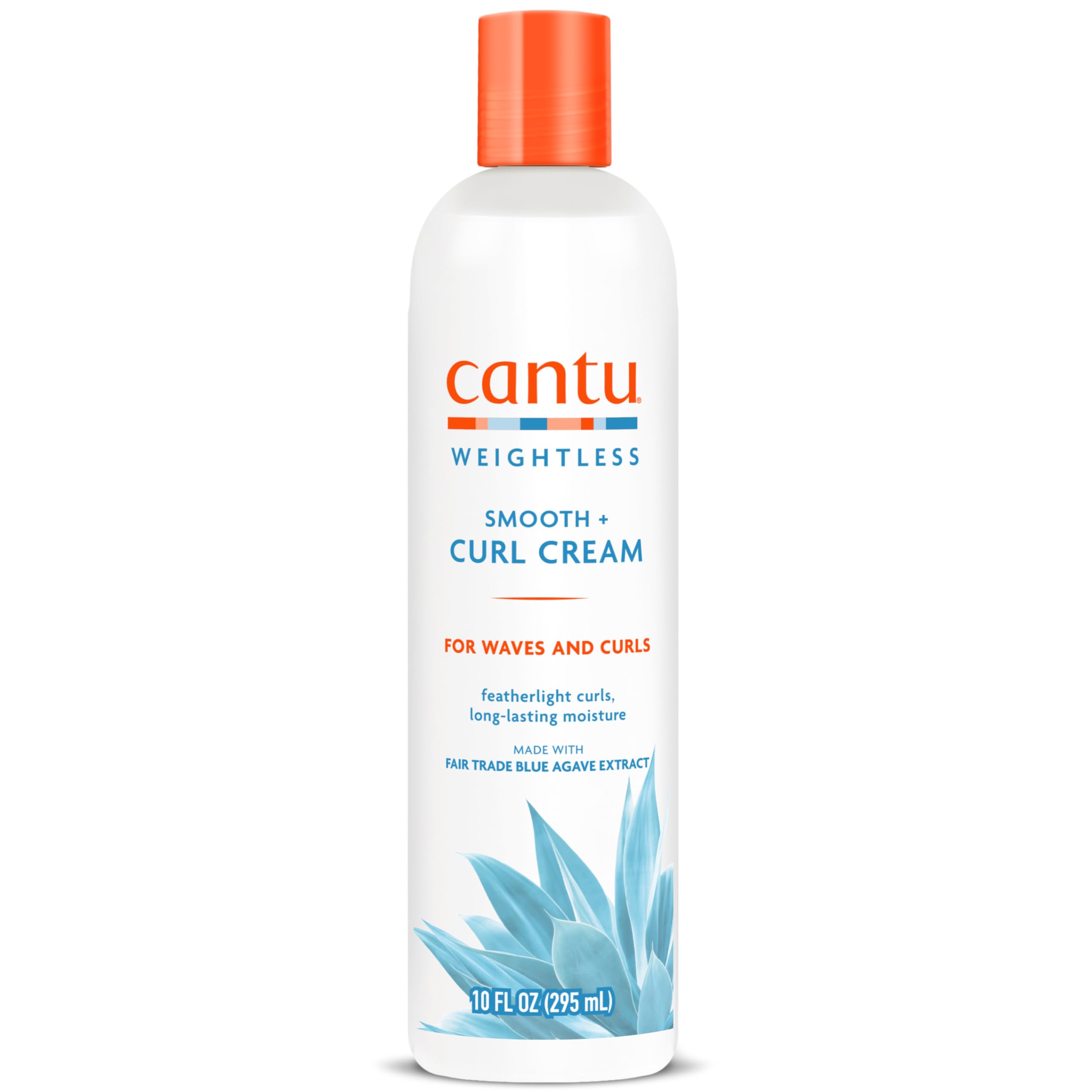 CantuWeightless Smooth + Curl Cream, 10 fl oz