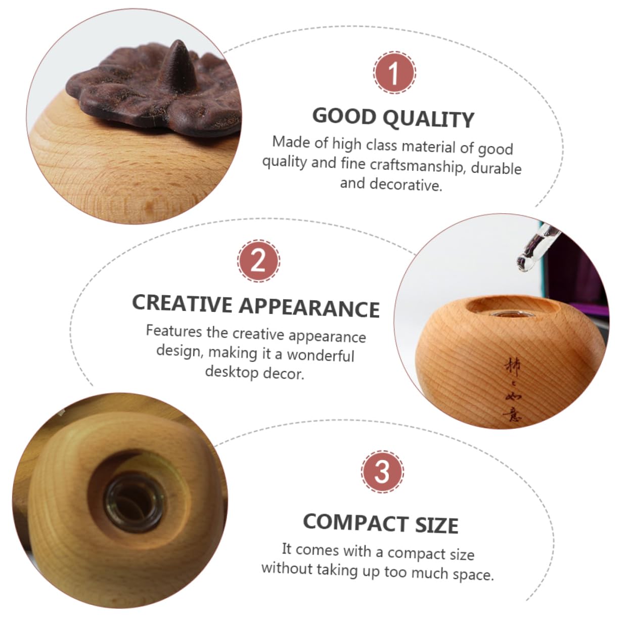 Holz Diffusor Für Ätherische Öle Indoor Deko Stilvolles Design Einfach Zu Bedienen diffusor Für Haus Büro