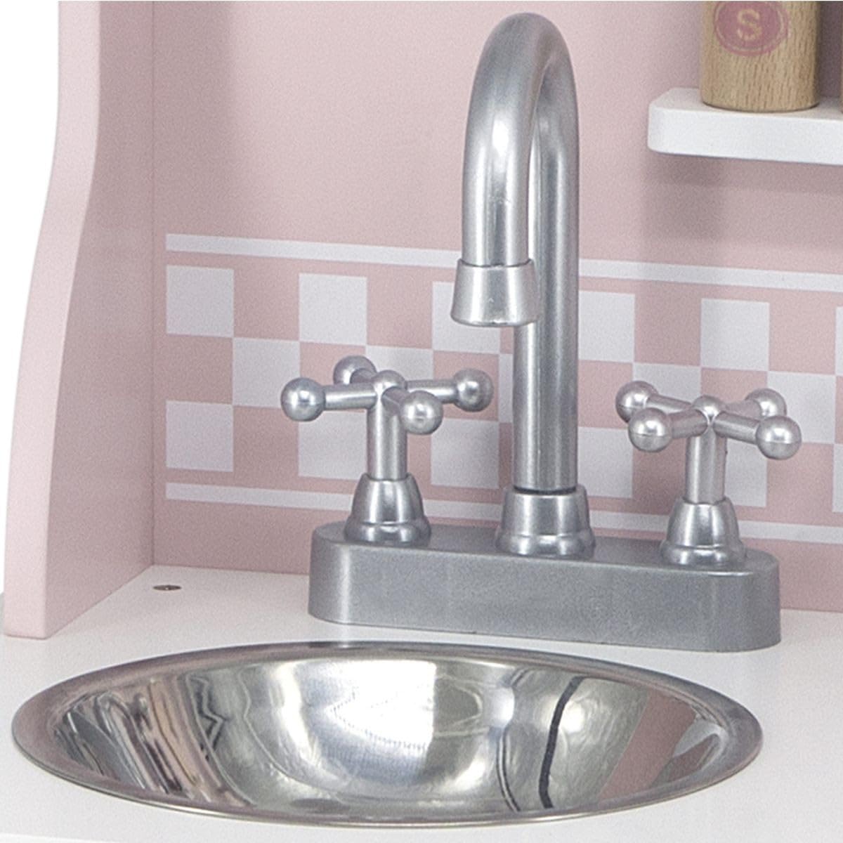 PolarB Wooden Play Kitchen