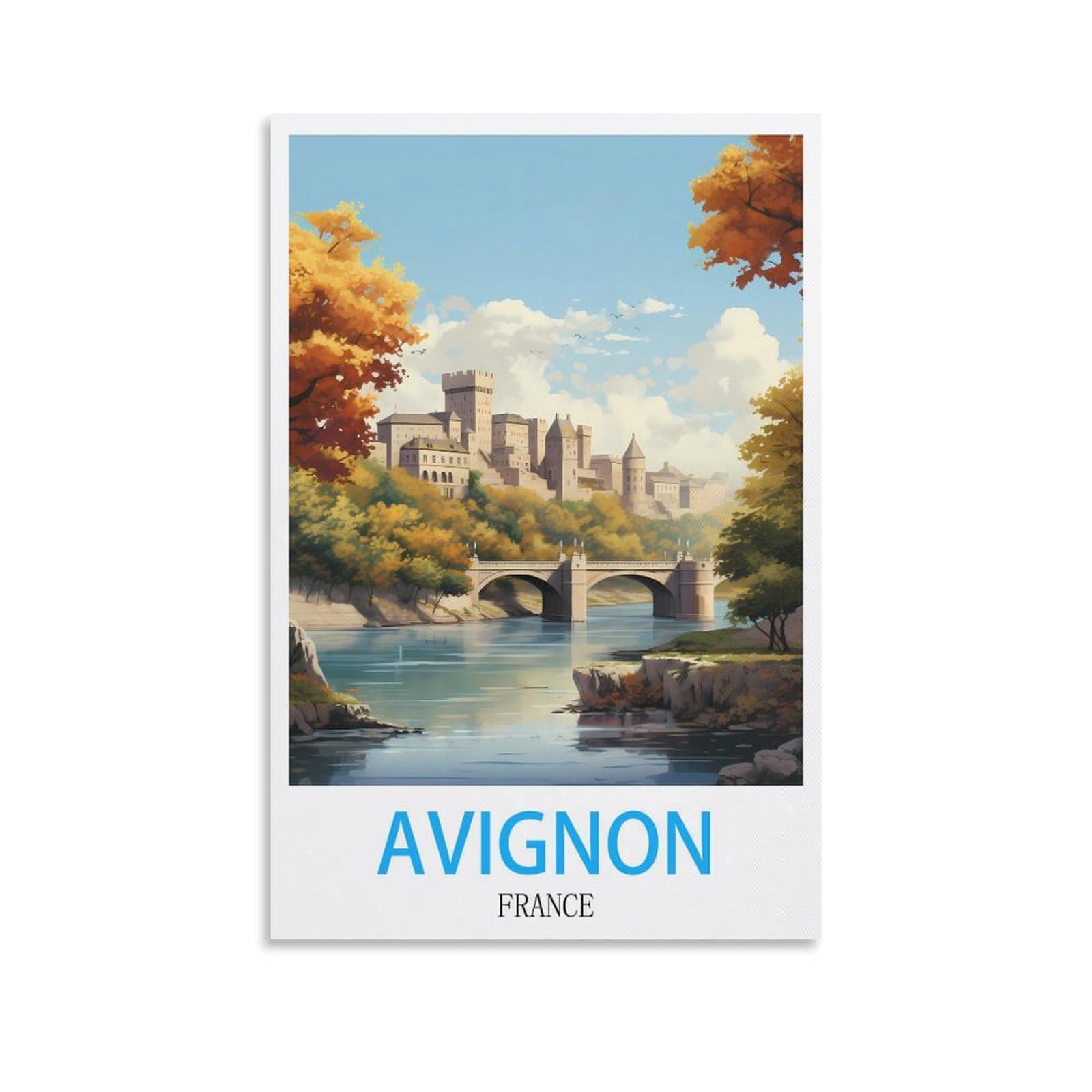 Metal Tin Sign Plaque Poster Avignon Frances Funny Bar Tin Signs Warning Metal Signs Vintage Man Cave Wall Decor 15x30cm