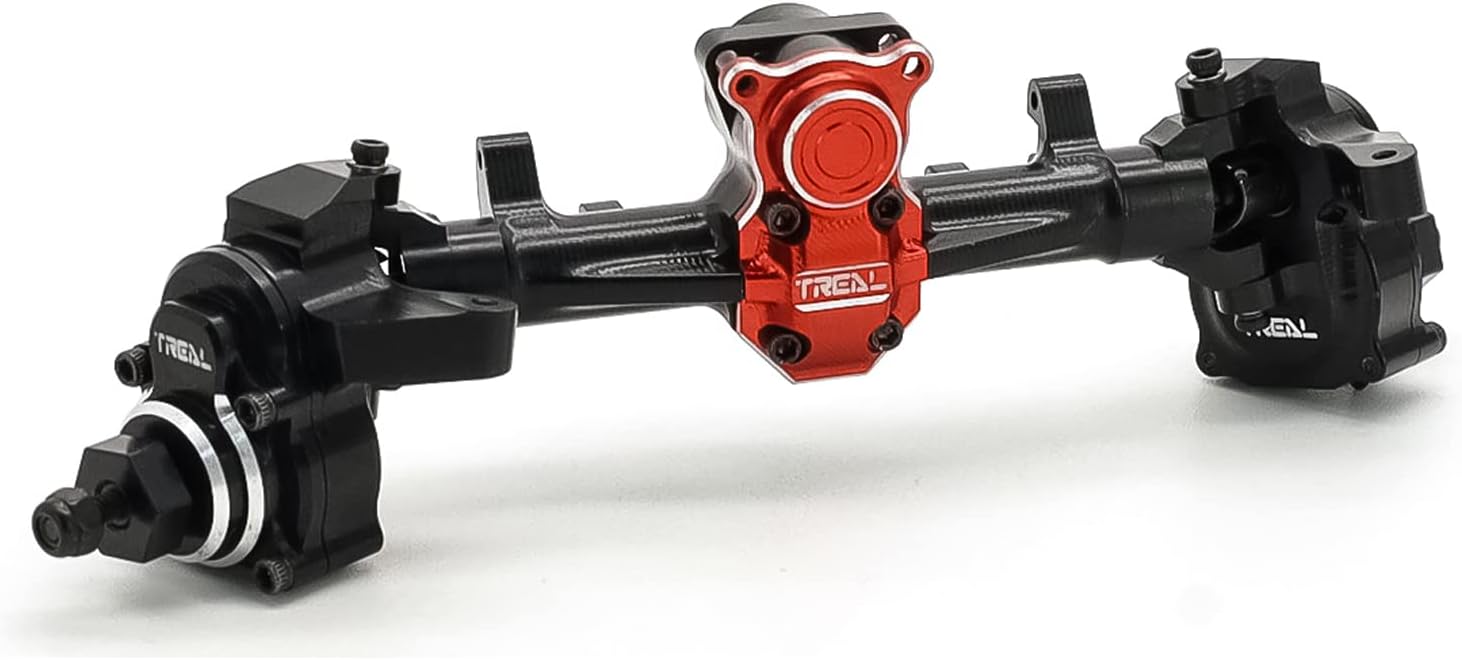 TREAL SCX24 Front Portal Axles Kit, Aluminum 7075 CNC