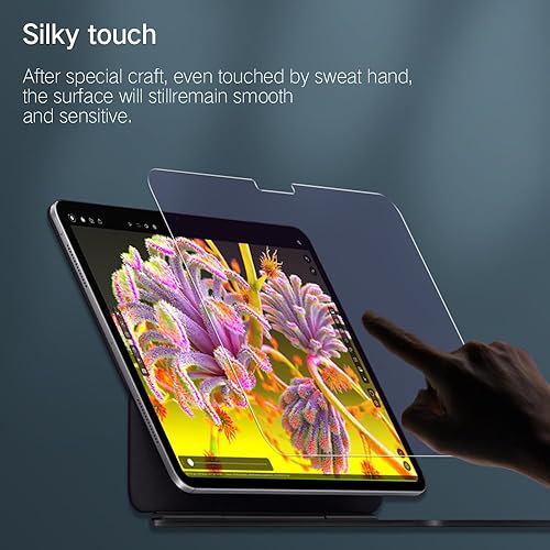 Miniatura 7 de PERFECTSIGHT Protector de pantalla antideslumbrante con luz azul para iPad Pro 12.9 6543 generación (2022202120202018) Anti fatiga ocular, mejor