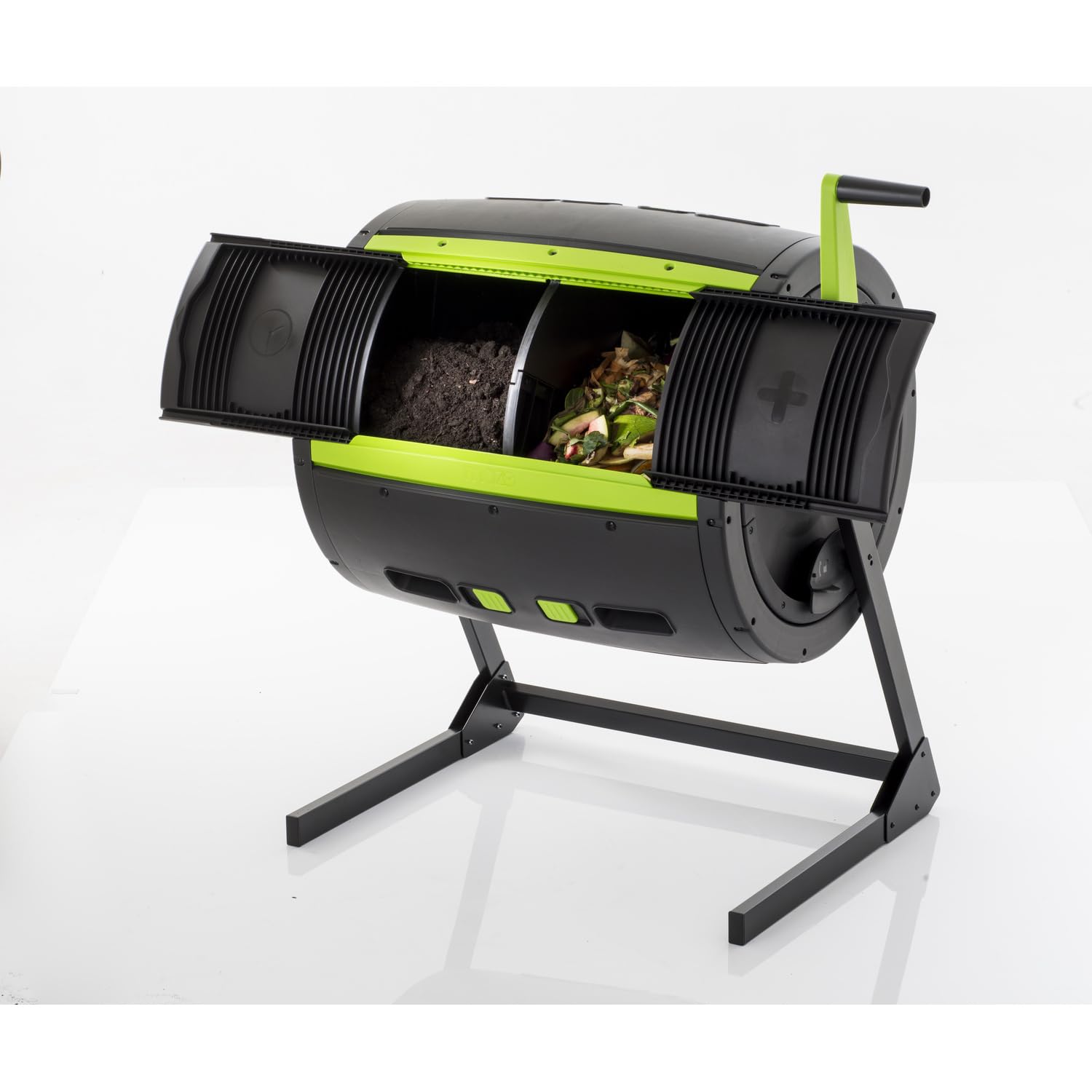 HomeStock City Sleek Two Stage Compost Tumbler