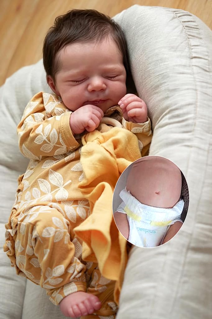 Zero pam Reborn Baby Dolls-48CM Reborn Dolls Full Body Girl, Realistic Baby Doll, Realistic Newborn Babies, Lifelike Babys Doll For Girls