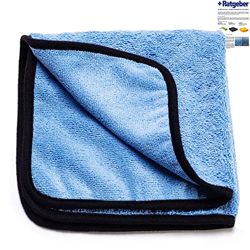detailmate Mikrofaser Bundle - Wizard of Gloss All Purpose Hero Allroundtuch 360GSM 40x40cm Pflegeratgeber - Set mit Mikrofasertuch inklusive Pflegehinweisen