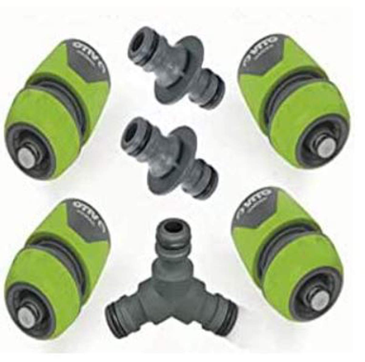 VITO RACCORD DE TUYAU Triple MÂLE Vilrt, Multi-Coloured, Klein