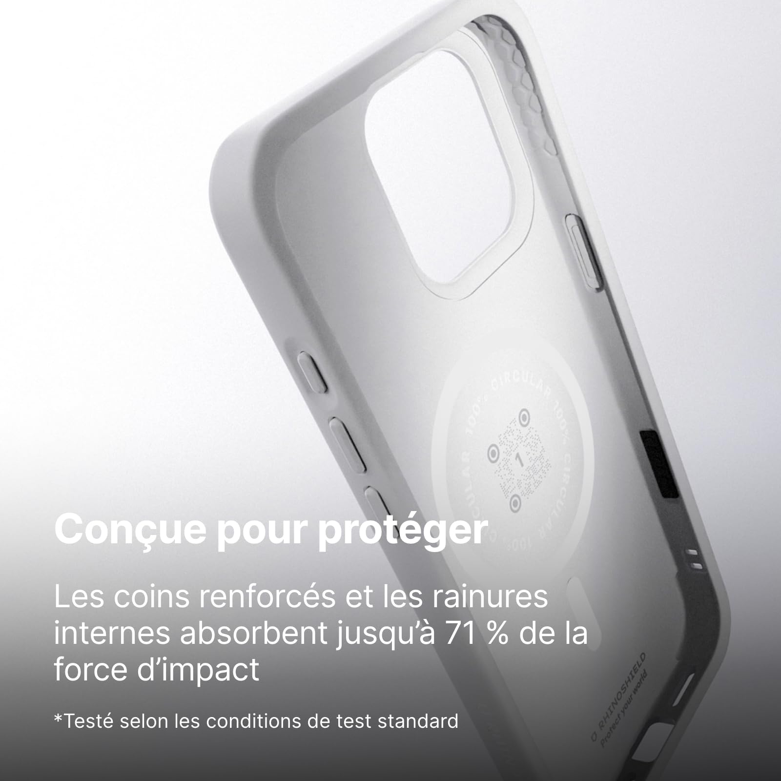 RhinoShield Coque SolidX avec MagSafe pour iPhone 17 Pro