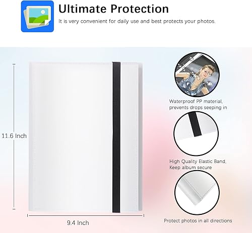 Miniatura 2 de Paquete de 2 álbumes de fotos de 432 bolsillos para cámara instantánea Fujifilm Instax Mini, cámara Polaroid, para cámara instantánea Fujifilm