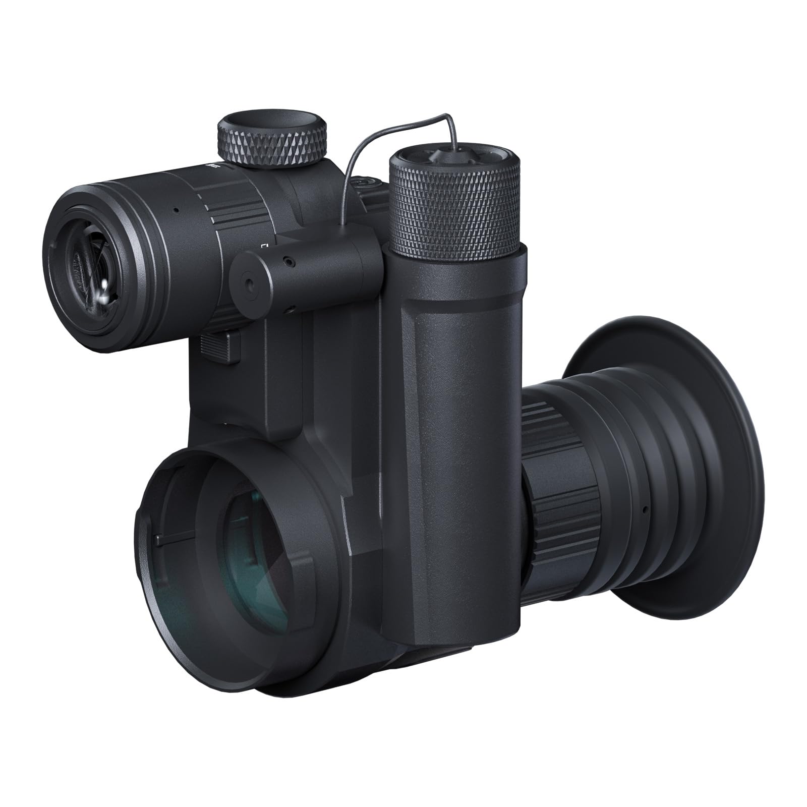 PARD Nachtsicht Monokular, Nachtsichtbrille mit 850nm/940 IR, Bildaufzeichnung und Videowiedergabe,NV007SP2 / NV007SP2 LRF 4K