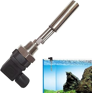 Interruptor do sensor de nível do tanque de água - Controlador de nível de água para piscina em aço inoxidável - Sensor de controle de nível, controlador de flutuação para bomba de água, sensor Canian