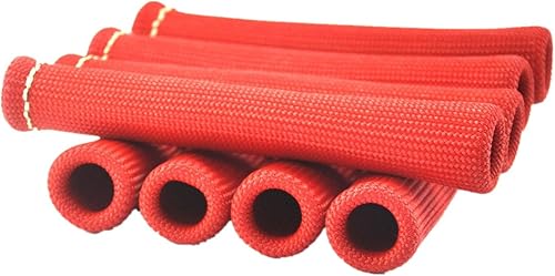 Miniatura 2 de Amazingli bujía para proteger arranque de grado de calentamiento 1600 con protección de escudo térmico e insulador de 6 pulgadas para auto o