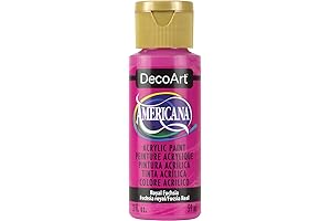 DecoArt Americana Acrylic Paint in Hot Pink: A Vibrant Masterpiece