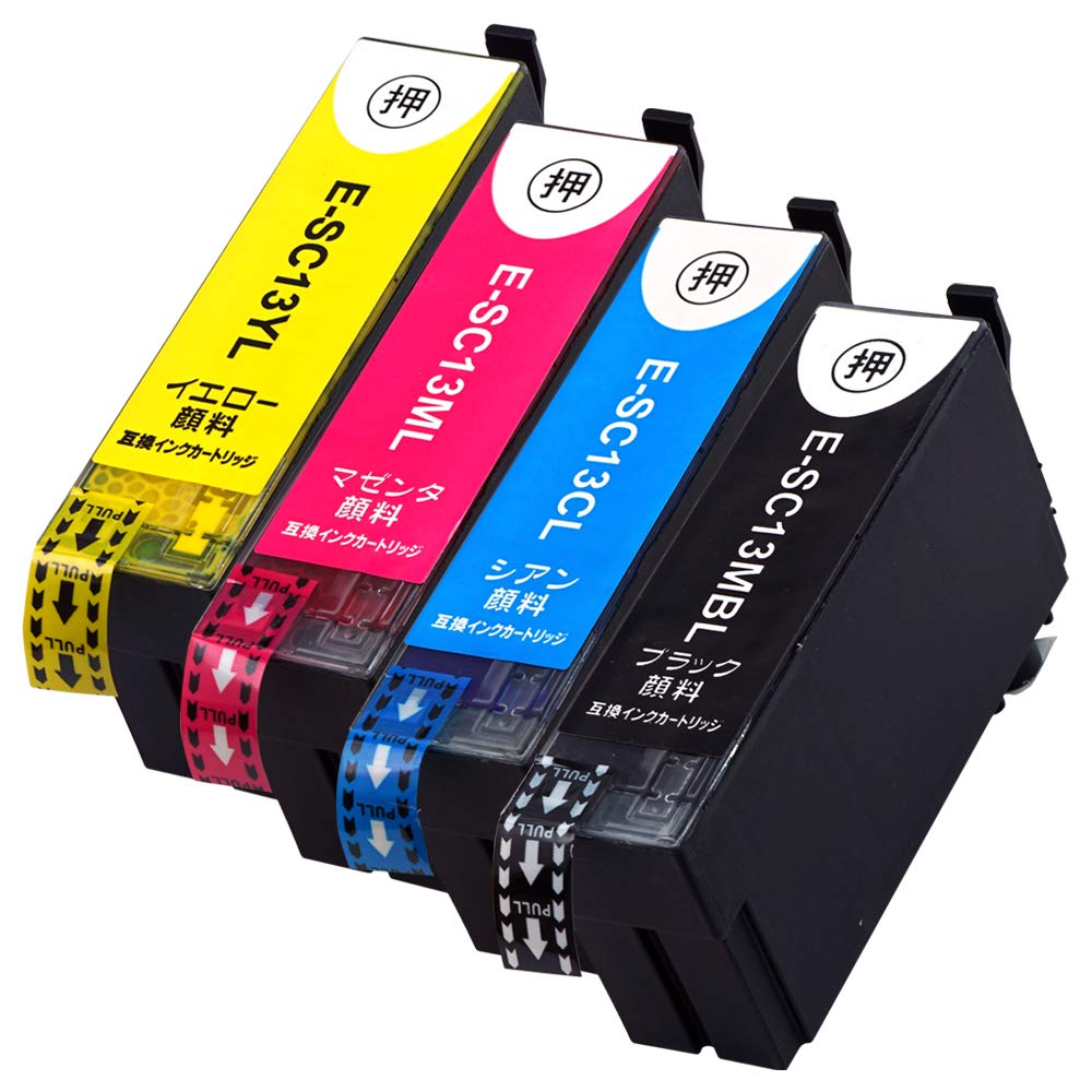 Amazon.co.jp: SC13 (MBL/CL/ML/YL)【4色セット(増量)】【全色顔料  