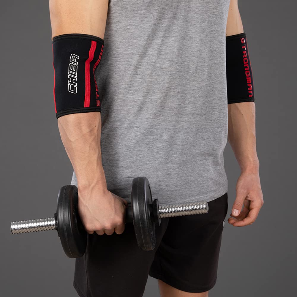 Chiba 44756 Elbow Bandage (Black) - 44756 Elbow Bandage (Black) Unisex Adulto