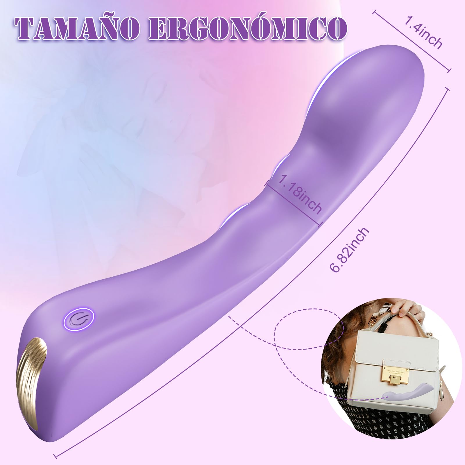 Vibradorador Mujer Juguetes Eróticos Dildo - Vibradorador Clítoris con 10 Vibraciones Sex Toys Vibrador Mujer Juguetes Sexuales Sexy Vibradores Mujer Consoladores.. para Mujer con Vibración Sex Toy