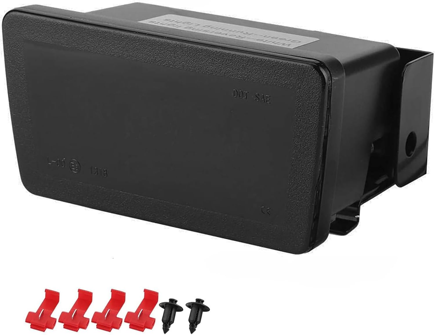 F1 Style Rear Lower Bumper LED Fog Light Brake Backup Reverse Lamp Compatible with 2011+ Subaru WRX STI XV Impreza (Smoked Lens)
