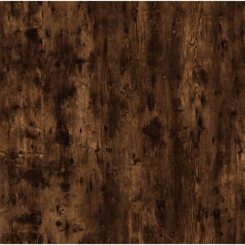 Couchtisch Räuchereiche 80x50x40 cm Wohnzimmertisch mit 2 Schubladen Modern Beistelltisch Sofatisch aus Holzwerkstoff für das Wohnzimmer Stabil und Pflegeleicht Rechteckig